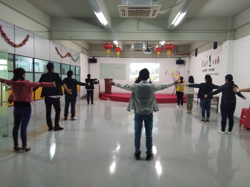 東莞吉創(chuàng)早會